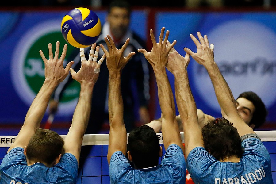 Partido de vóleibol