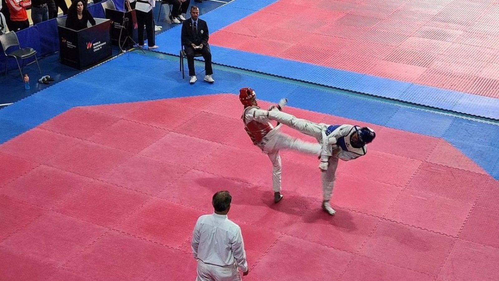 Taekwondo en vivo Santiago 2023.