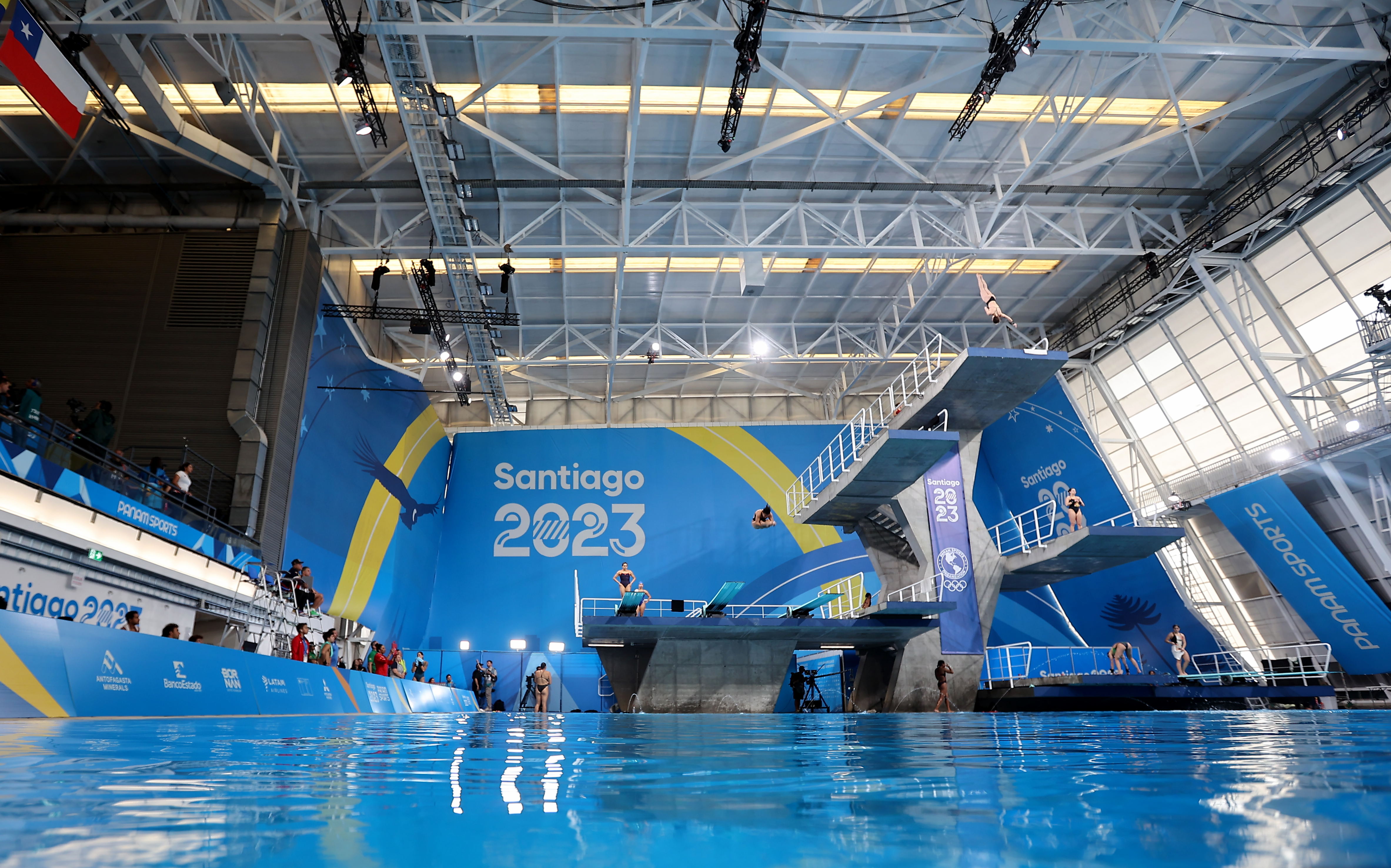 Centro Acuático Santiago 2023.