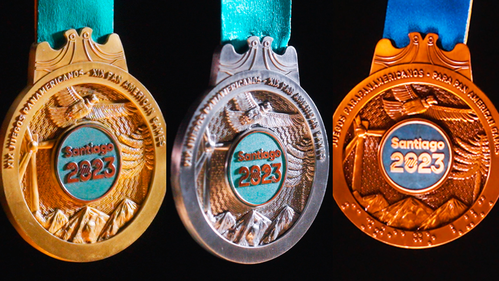 Podio de panamericanos Santiago 2023.
