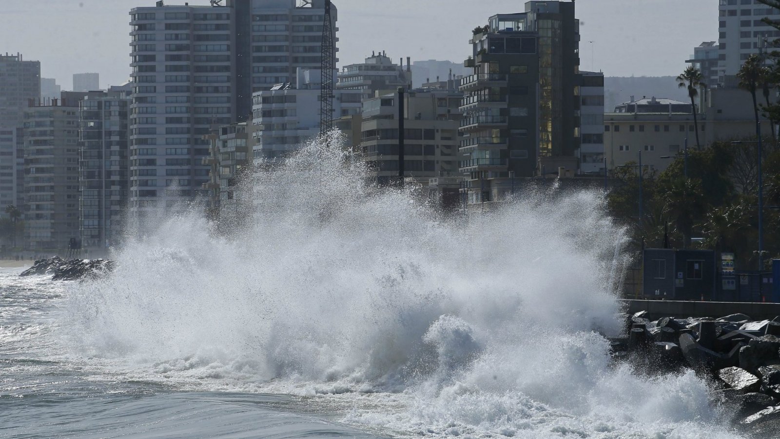 Emiten aviso de marejadas desde Arica a Biobío