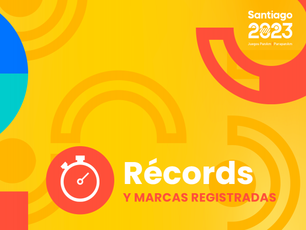 Récords y marcas en Panamericanos Santiago 2023.