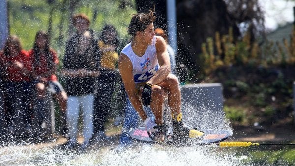Tricks during the Santiago 2023 Pan American Games