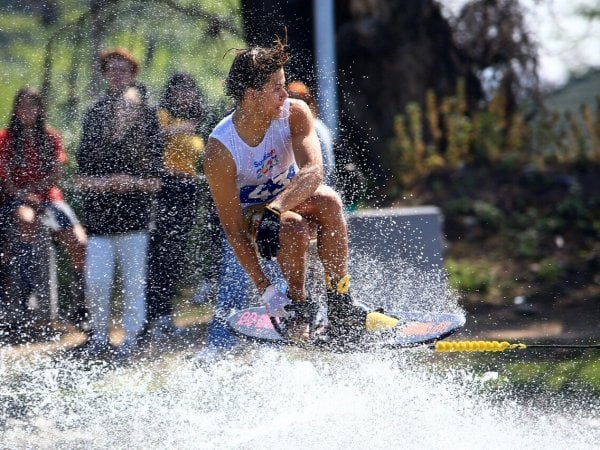 Tricks during the Santiago 2023 Pan American Games