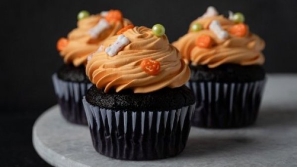 Receta de muffins para halloween 2023
