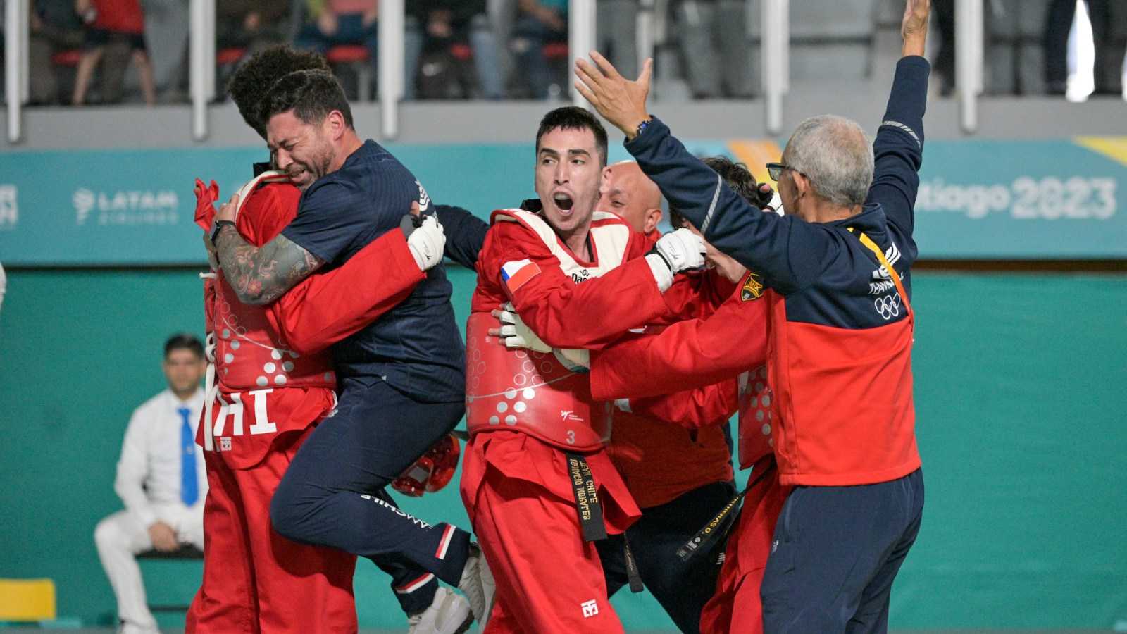 Chile se mete en la final y va por el oro en Taekwondo por equipo masculino