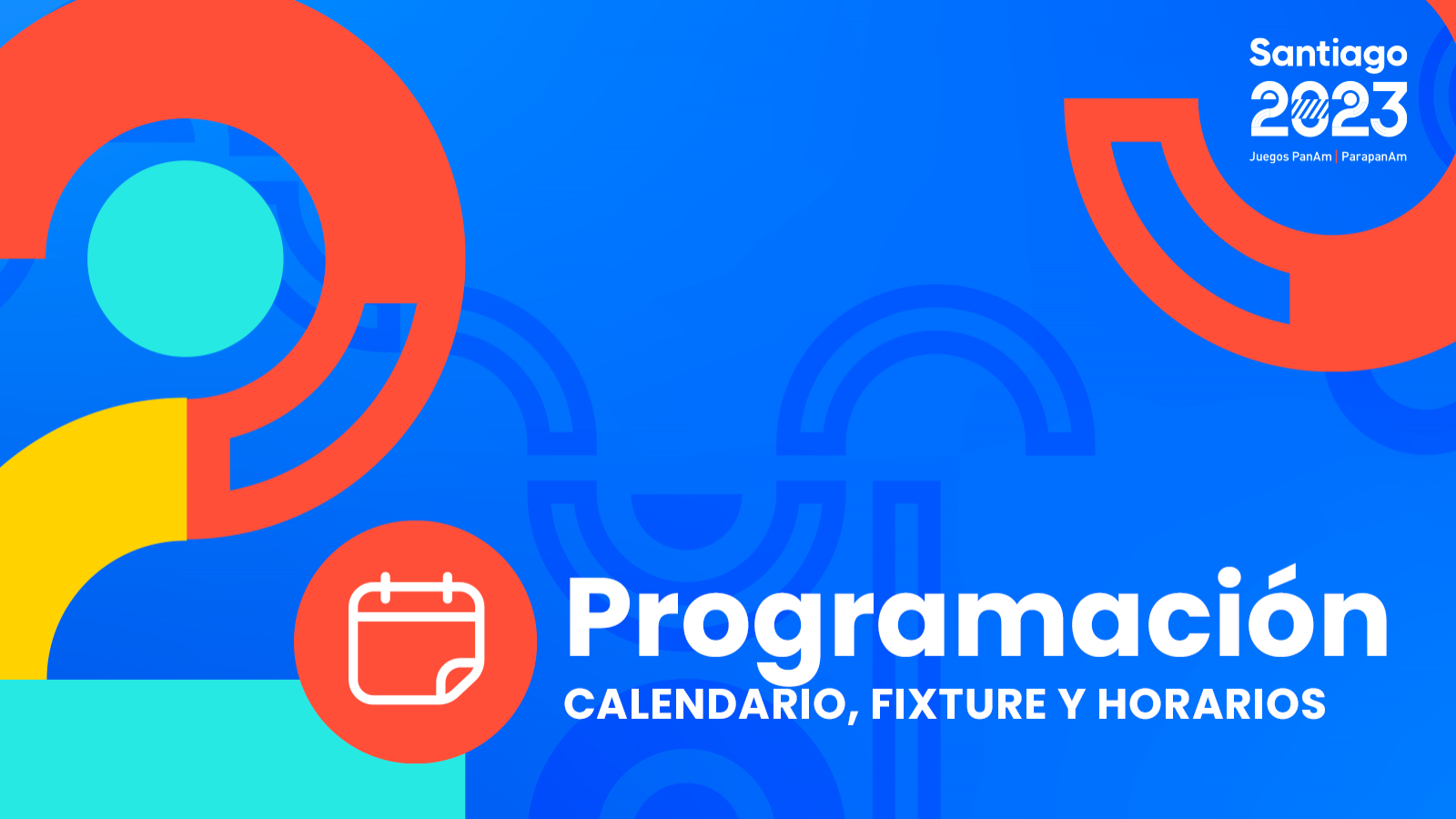 Programación de Panamericanos Santiago 2023