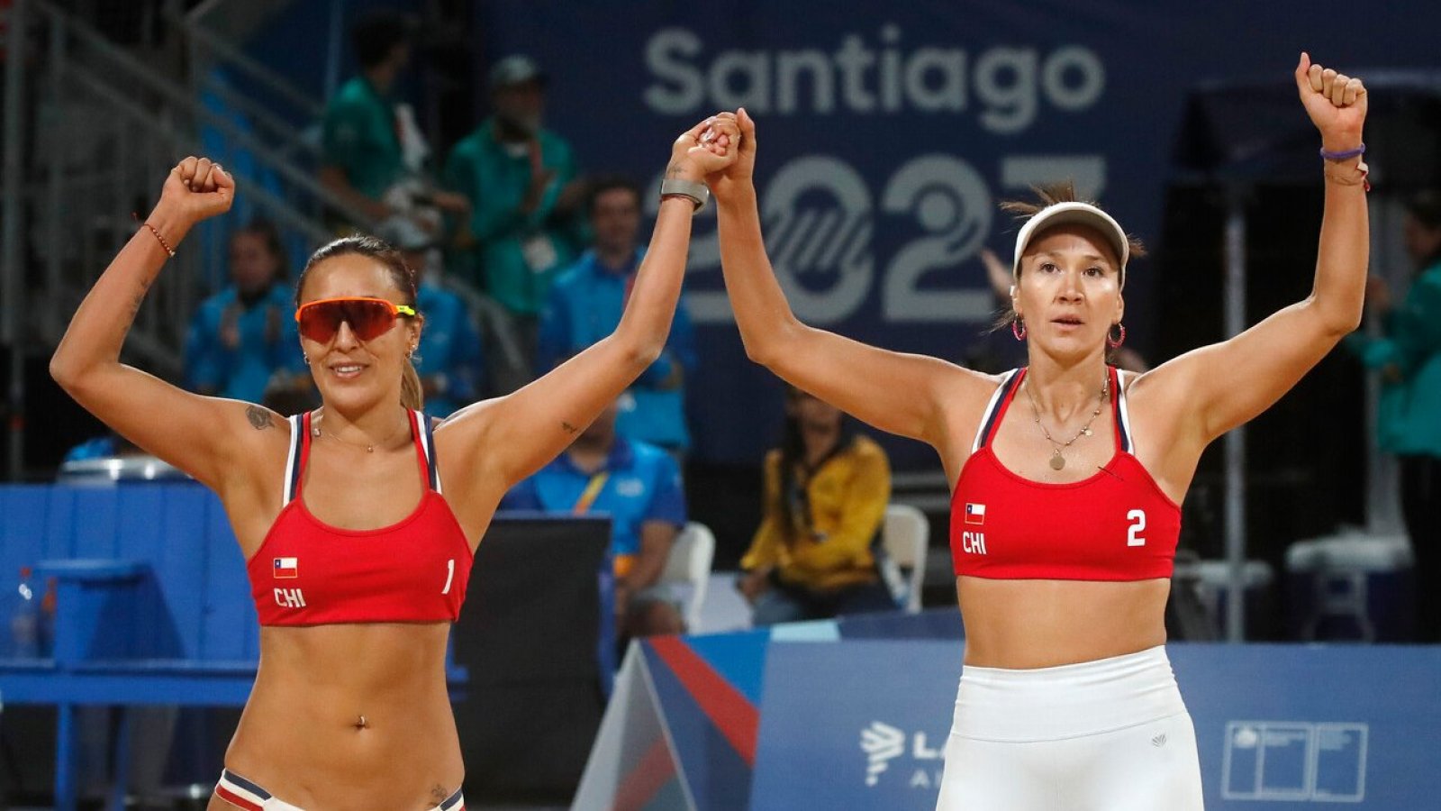 Chris Vorpahl y Francisca Rivas en los Juegos Panamericanos Santiago 2023