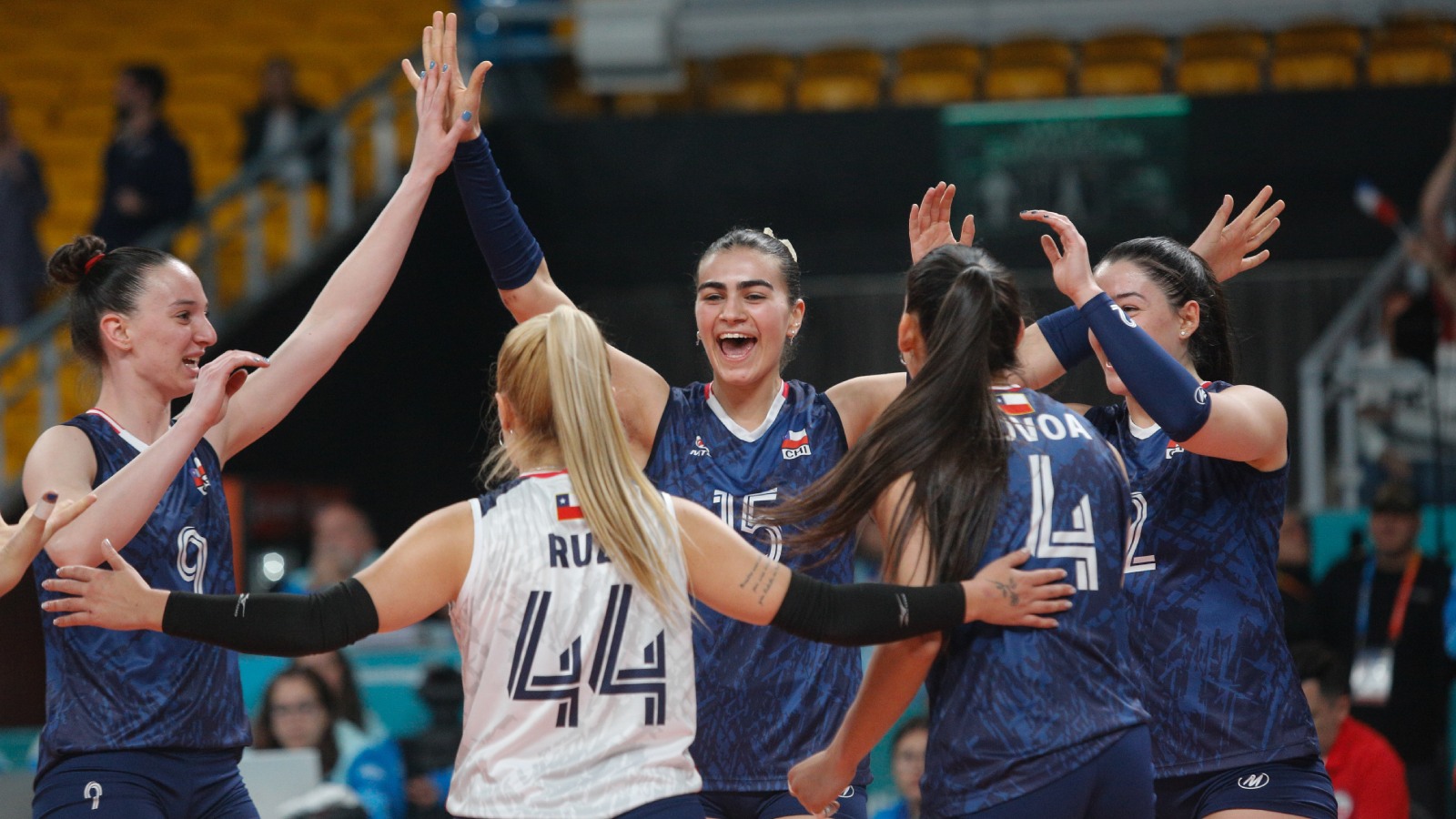 Team Chile derrota a Cuba en el Vóleibol 