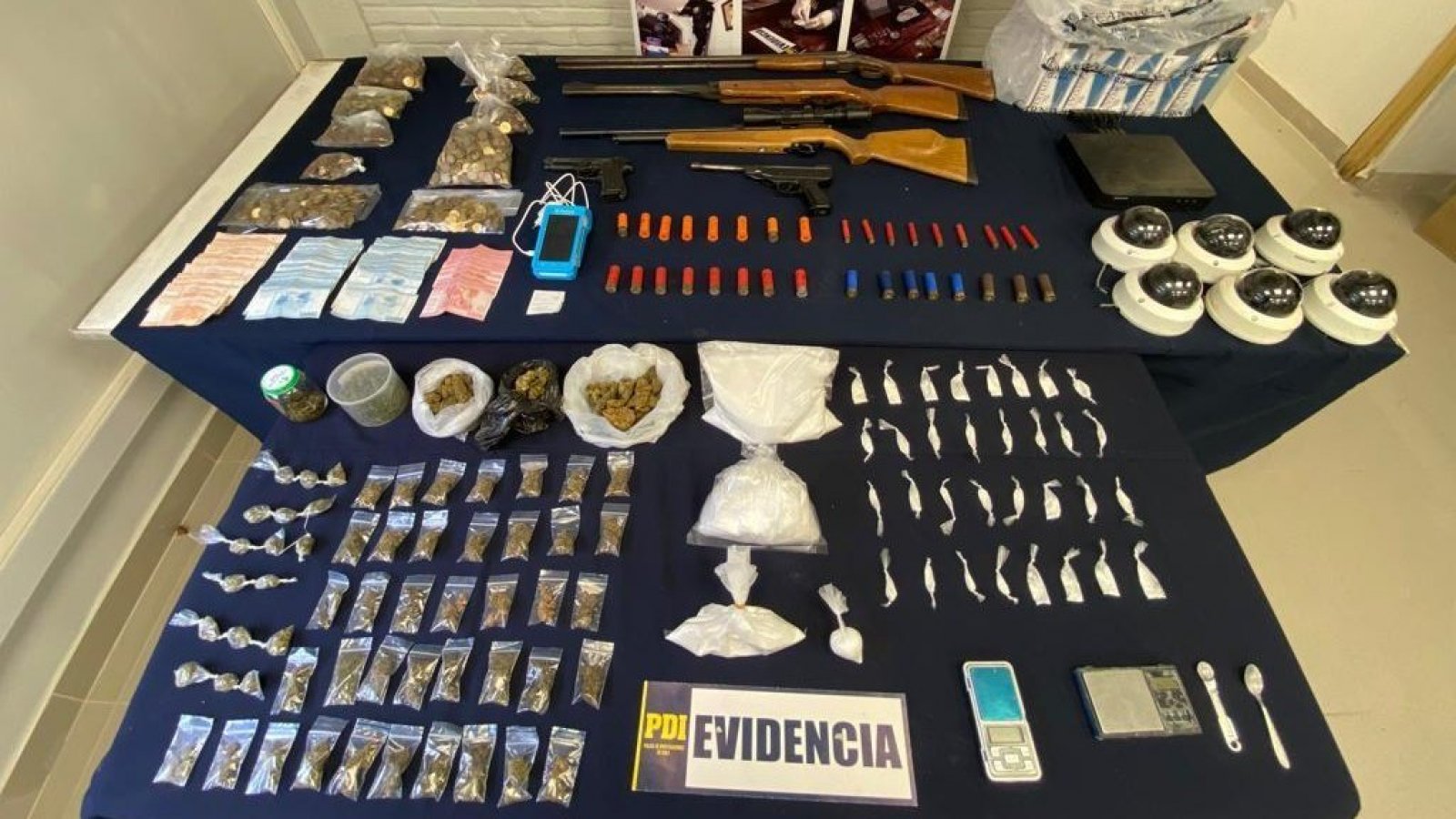 Banda vendía droga con tarjeta de débito y crédito en Paine