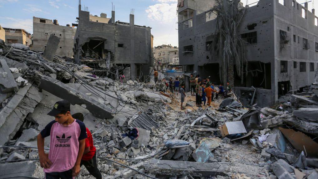 Destrucción en Gaza