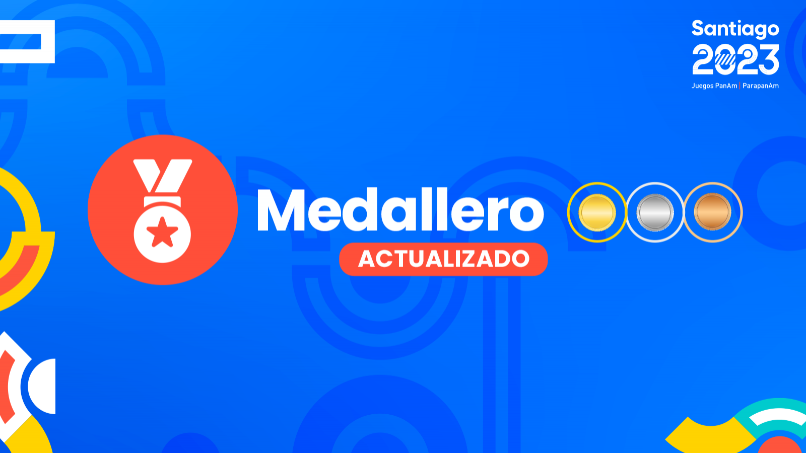 Cómo va el medallero juegos panamericanos Santiago 2023.