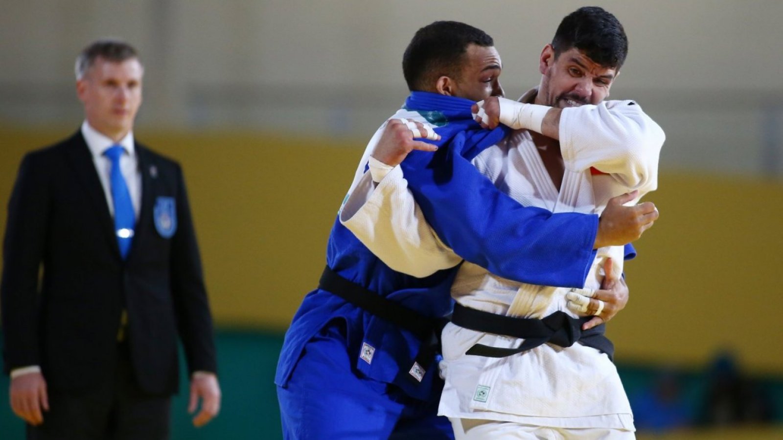 Shady Elnahas Thomas Briceño Team Chile logra medalla de plata en judo