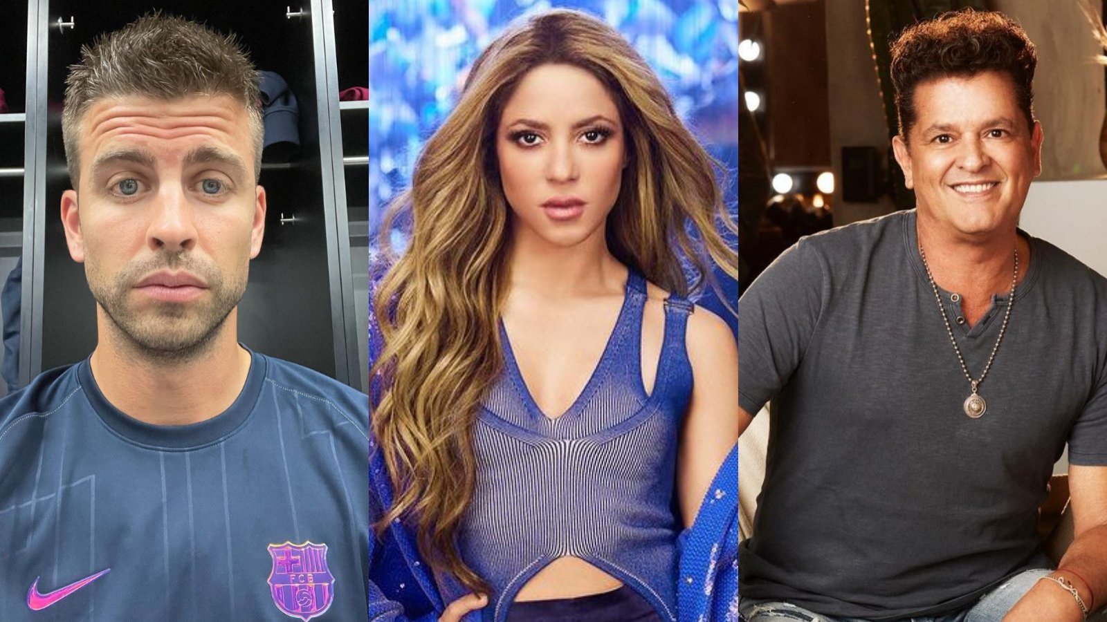 Gerald Piqué - Shakira- Carlos Vives