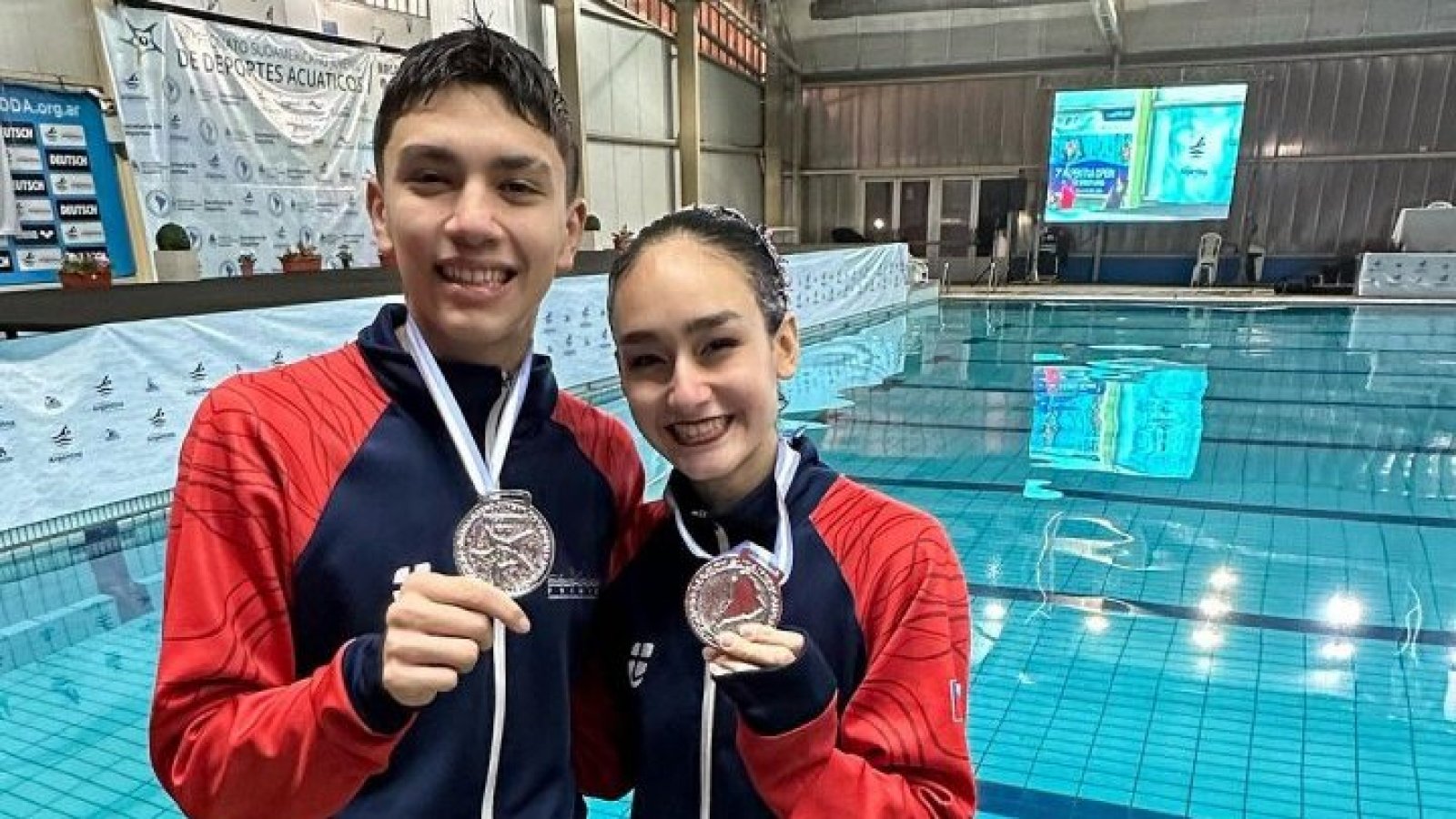 Santiago 2023 | ¿Quién es Nicolás Campos?: único hombre de Natación Artística