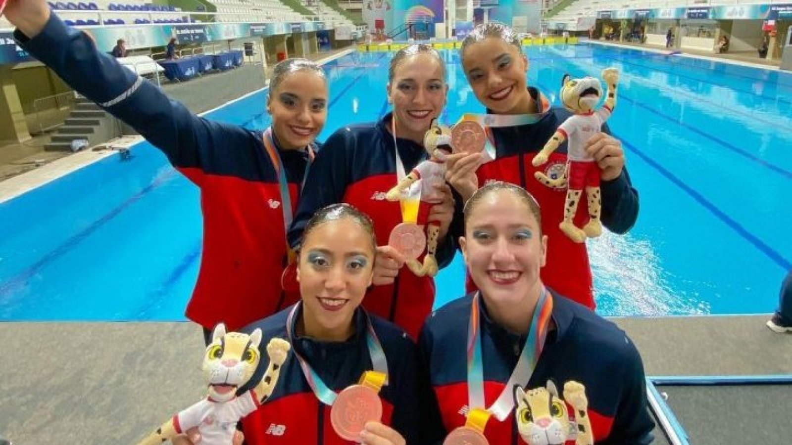 Santiago 2023: estos son los 9 nadadores del equipo de Natacion Artística