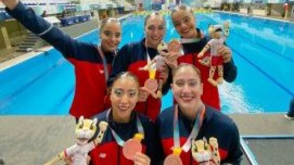 Santiago 2023: estos son los 9 nadadores del equipo de Natacion Artística