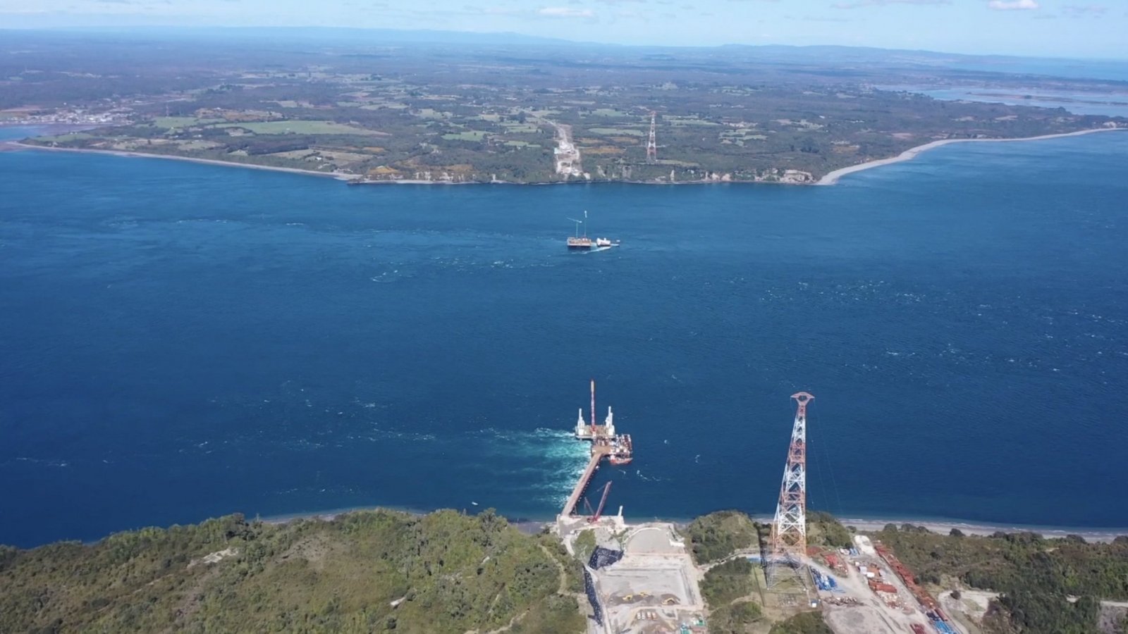 Construcción del Puente Chacao