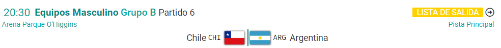 Panamericanos 2023: próximo partido de Chile en Vóleibol