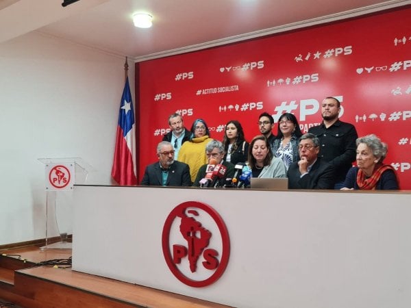Partido Socialista define postura en contra del proceso constituyente