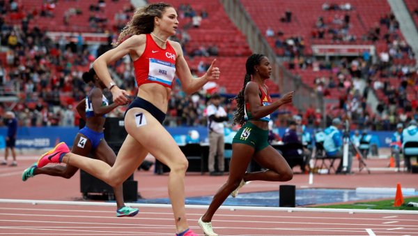 Martina Weil en los Juegos Panamericanos Santiago 2023.
