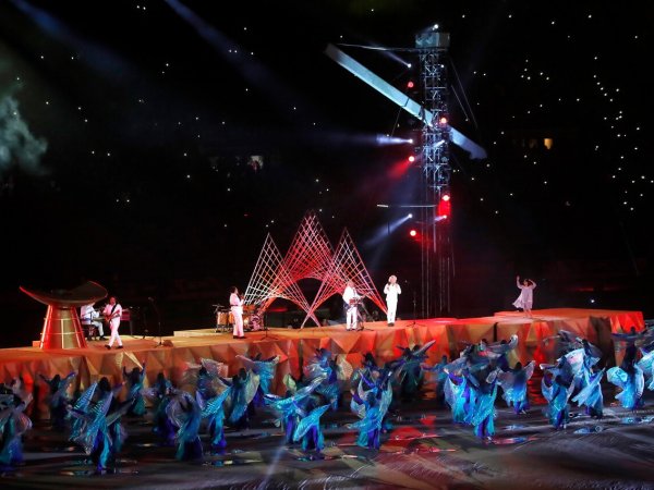 Ceremonia de inauguración Juegos Panamericanos 2023.