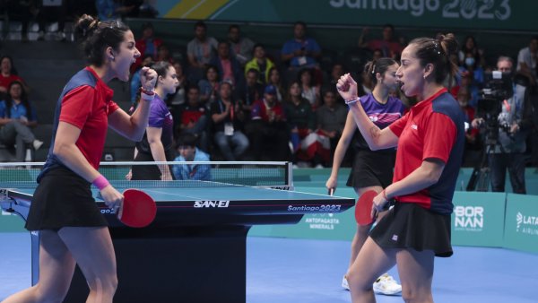 Tenis de mesa juegos Panamericanos Santiago 2023.
