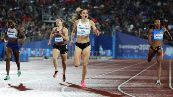 Martina Weil en los Juegos Panamericanos Santiago 2023.