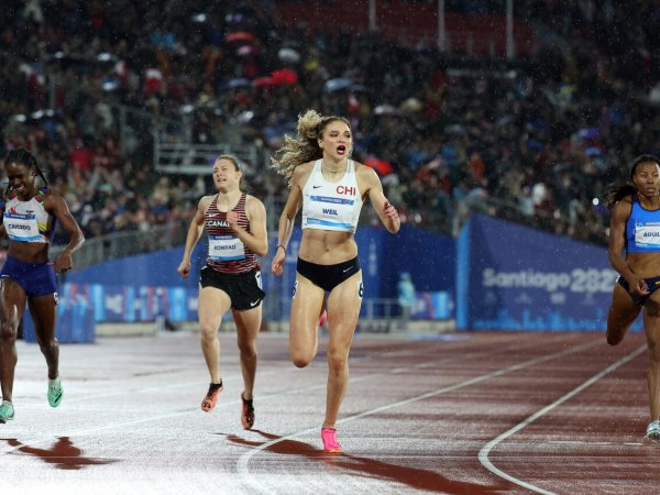 Martina Weil en los Juegos Panamericanos Santiago 2023.