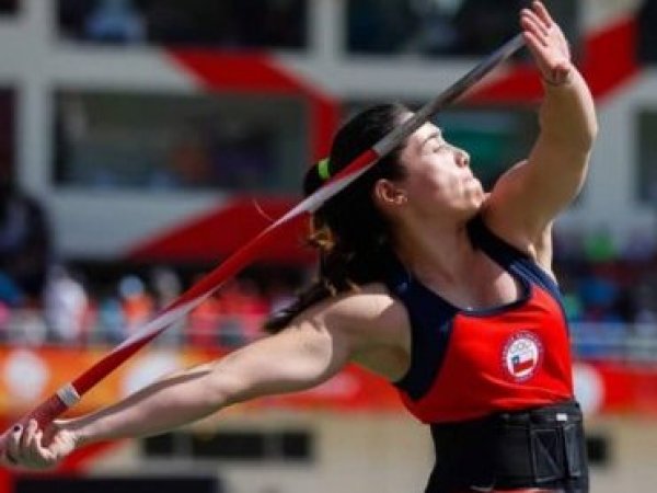 María Paz Ríos, lanzamiento de la jabalina.