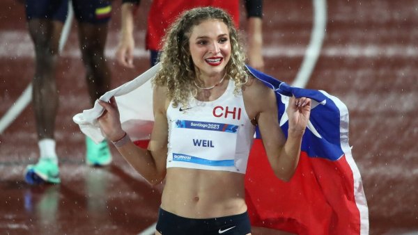 Martina Weil en los Juegos Panamericanos Santiago 2023.