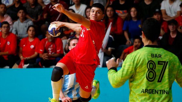 Selección chilena de balonmano en los Juegos Panamericanos Santiago 2023
