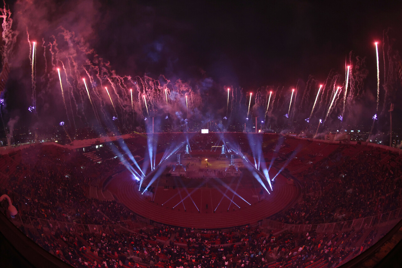 Ceremonia de clausura panamericanos.