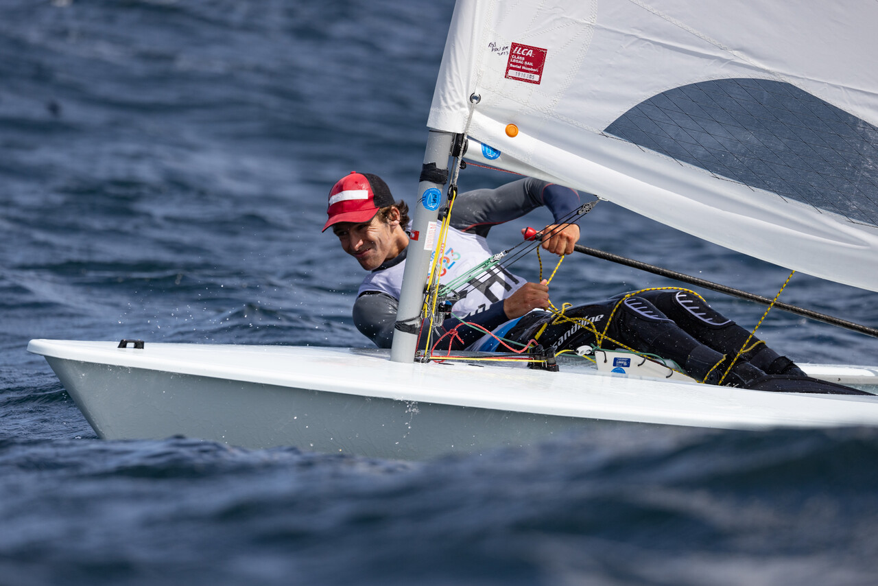 Clemente Seguel en Vela