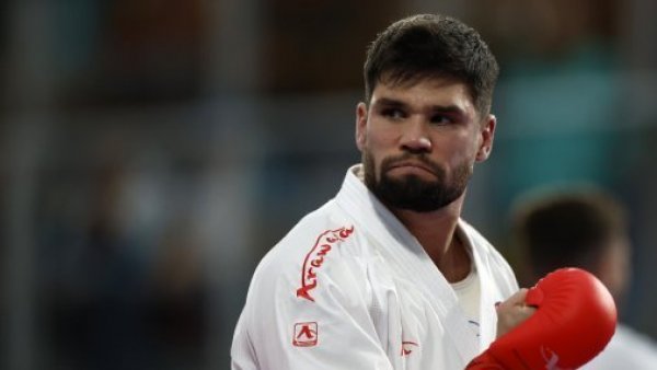 Rodrigo rojas en karate de panamericanos.