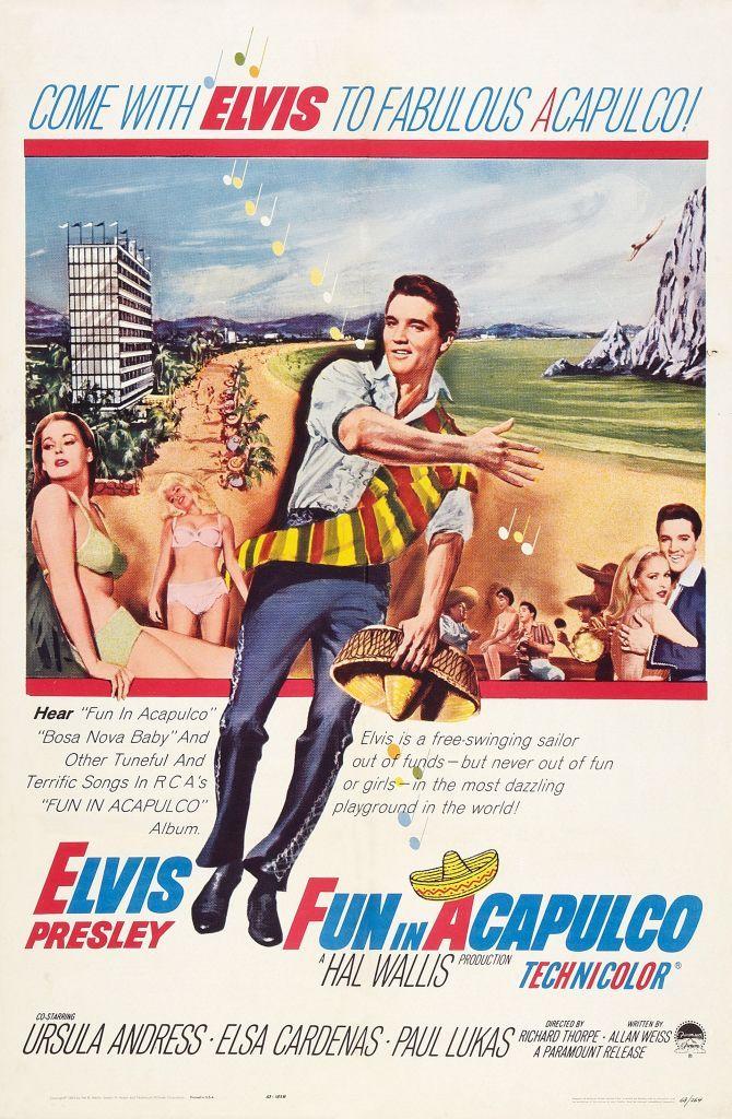 Un afiche de "Fun in Acapulco"