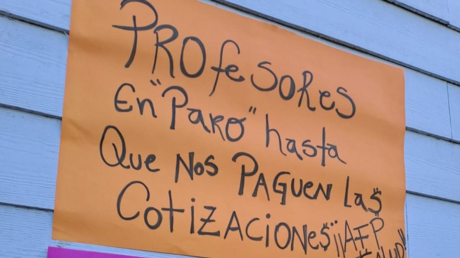 Profesores del Biobío cumplen 17 días en paro