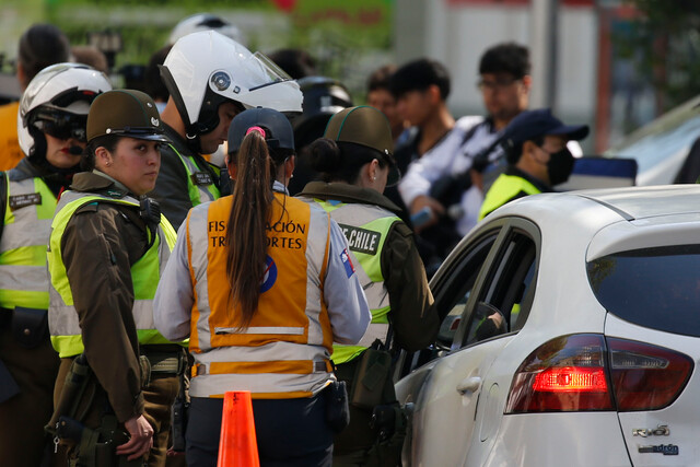 Fiscalización del Ministerio de Transportes y Carabineros