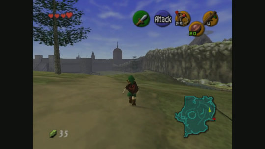 The Legend of Zelda: Ocarina of Time gameplay