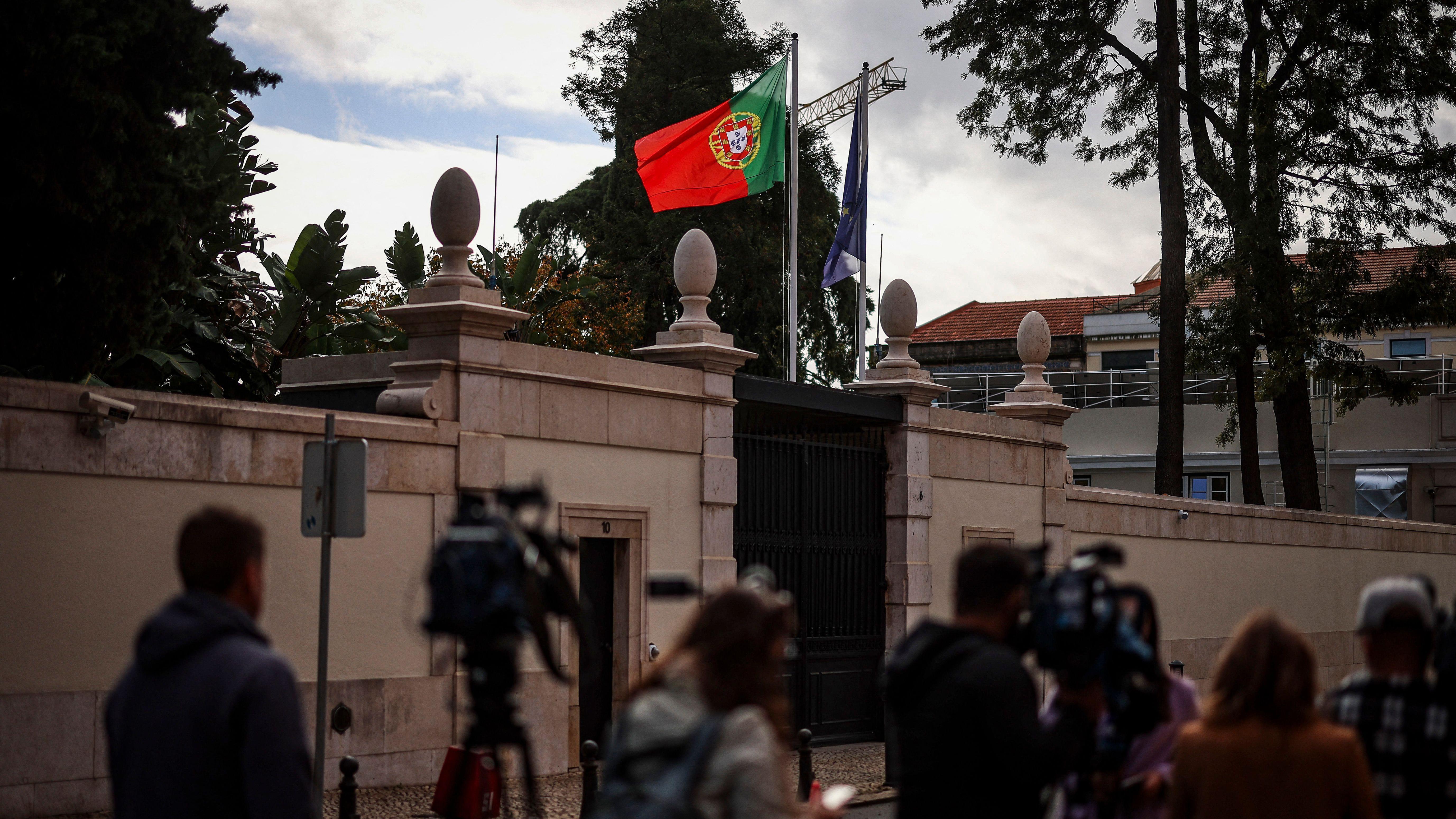 Parte trasera del Palacio de São Bento