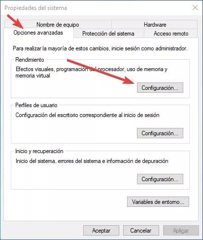 Reducir animaciones en Windows