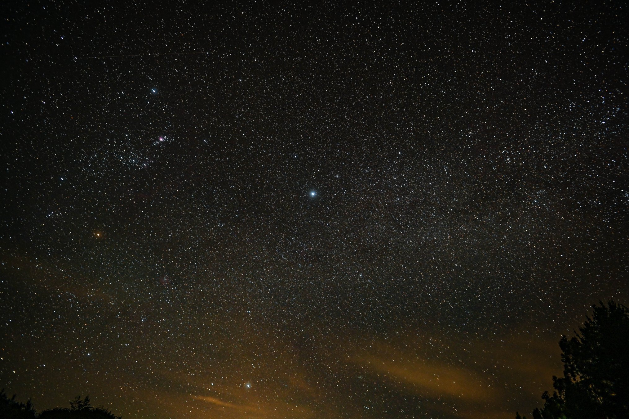 Lluvia de estrellas.