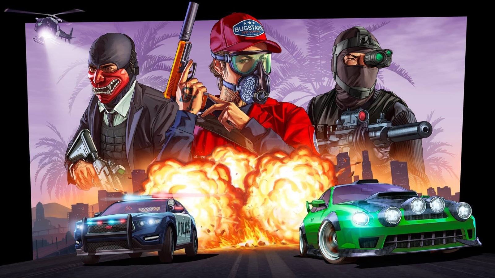 Imagen promocional de GTA Online