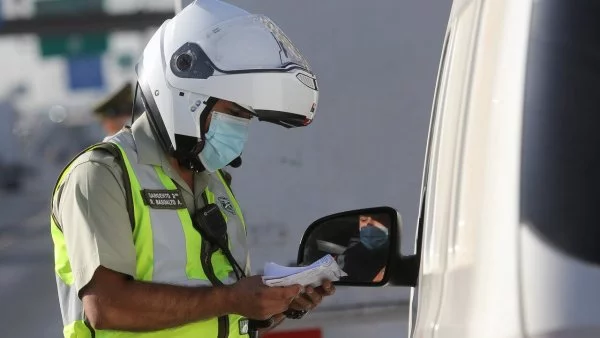 Carabinero en fiscalización. Nueva Ley de Tránsito.