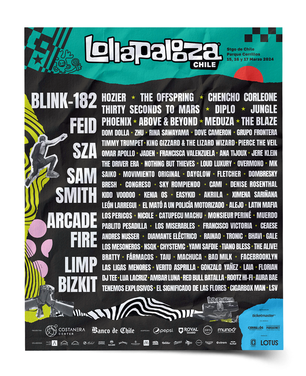 line up lollapalooza 2024