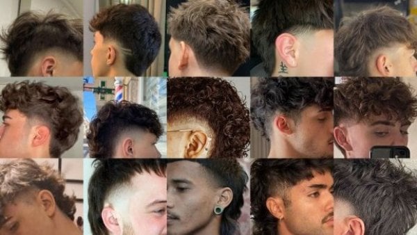 Corte mullet hombre