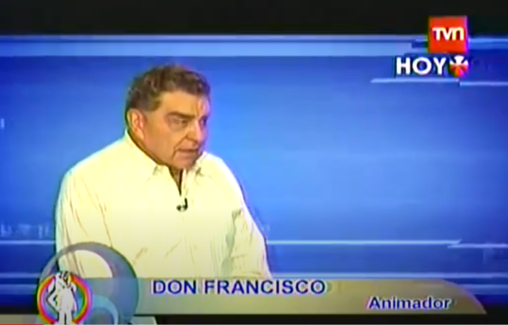 Don Francisco en el menú de tevito