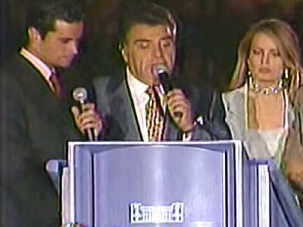 Teletón 1995, lectura cómputo que no alcanzó la meta