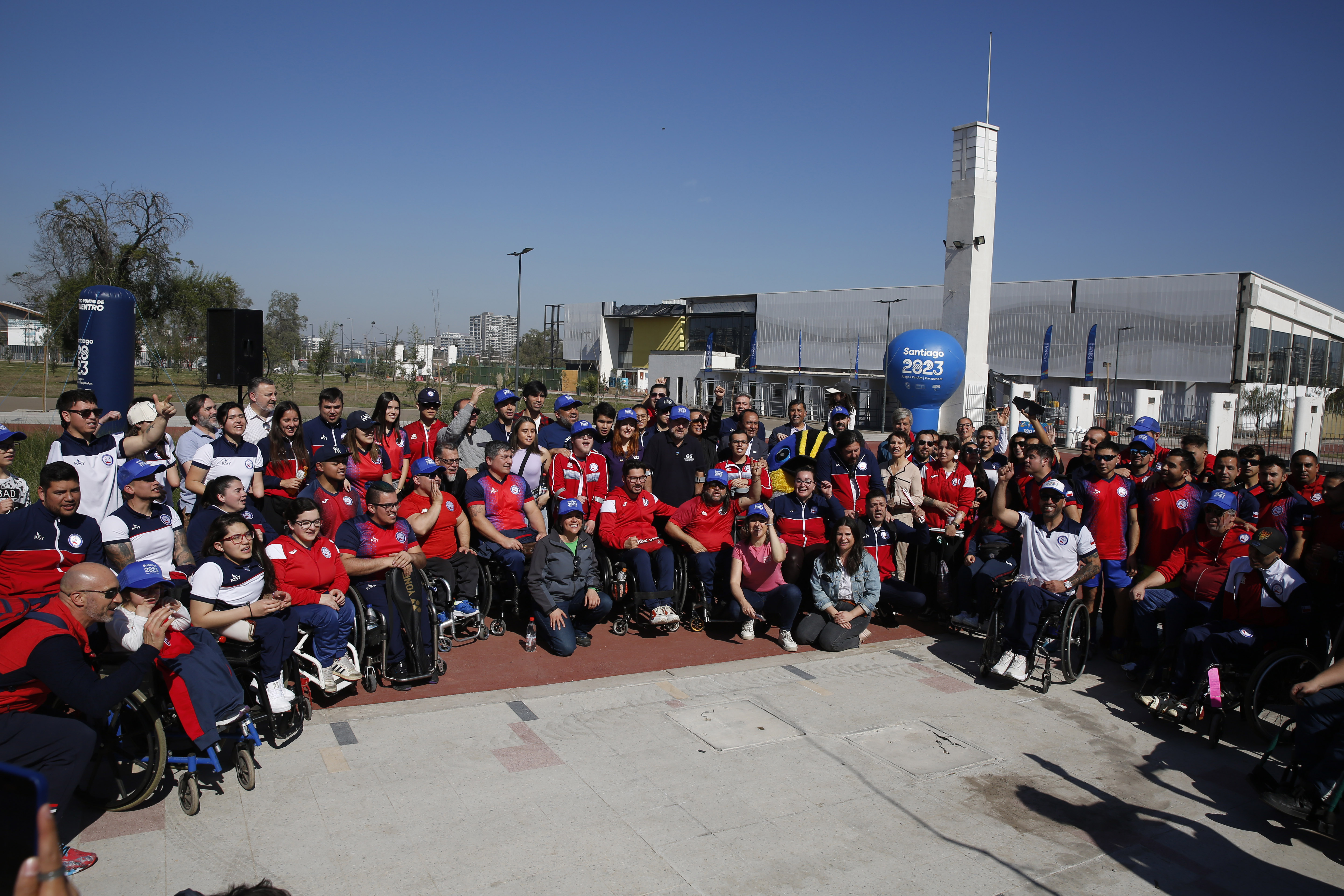 Team Chile de Parapanamericanos 2023.