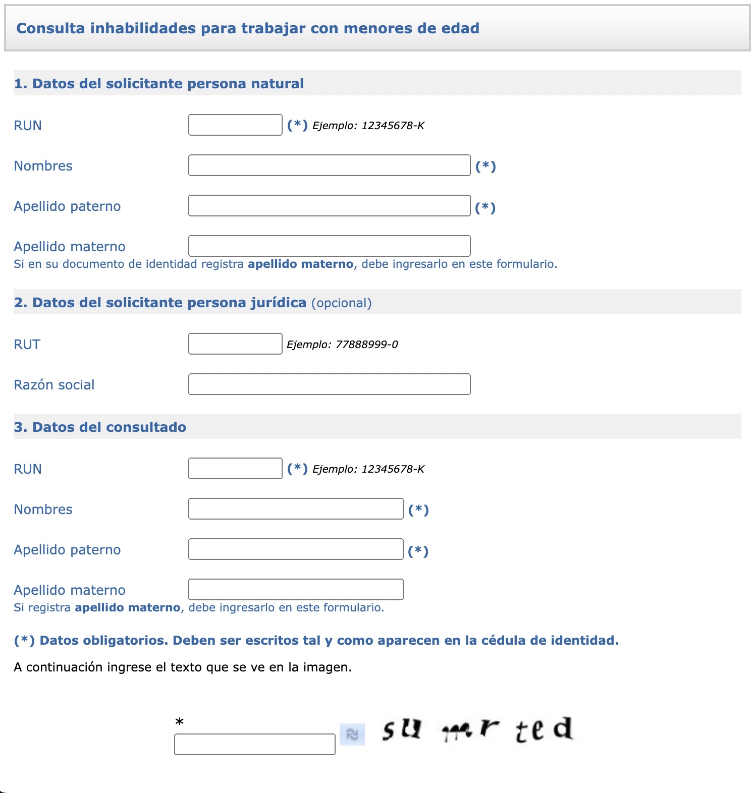 registro de inhabilidades para condenados por delitos sexuales de menores